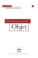 Objet De Jacques Baillé - PUG (Presses Universitaires de Grenoble)