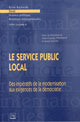 Le service public local De Jean-Charles Froment - PUG (Presses Universitaires de Grenoble)