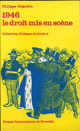 1946, le droit mis en scène De Philippe Dujardin - PUG (Presses Universitaires de Grenoble)