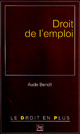 Droit de l'emploi De Aude Benoit - PUG (Presses Universitaires de Grenoble)