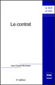 Le Contrat De Jean-Claude Montanier - PUG (Presses Universitaires de Grenoble)