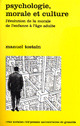 La psychologie morale De Manuel Tostain - PUG (Presses Universitaires de Grenoble)