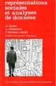 Représentations sociales et analyses de données De Alain Clemence, Willem Doise et Fabio Lorenzi-Cioldi - PUG (Presses Universitaires de Grenoble)