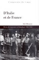D'Italie et de France De Yole Manzoni - PUG (Presses Universitaires de Grenoble)