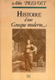 Histoire d'une Grecque moderne De Abbé Prévost et Jean Sgard - PUG (Presses Universitaires de Grenoble)