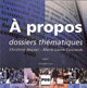 À propos, niveaux B1-B2 (CD audio) De Christine Andant et Marie-Laure Chalaron - PUG (Presses Universitaires de Grenoble)