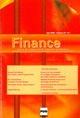 Finance - 2008 - Volume 29 – n° 1  - PUG (Presses Universitaires de Grenoble)