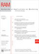 Recherche et Applications en Marketing - 2010 - Volume 25 - n°4  - PUG (Presses Universitaires de Grenoble)