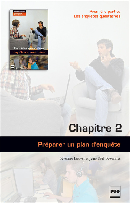 Préparer un plan d' enquête (chapitre 2) - Séverine Jouvel, Jean-Paul Bozonnet - PUG